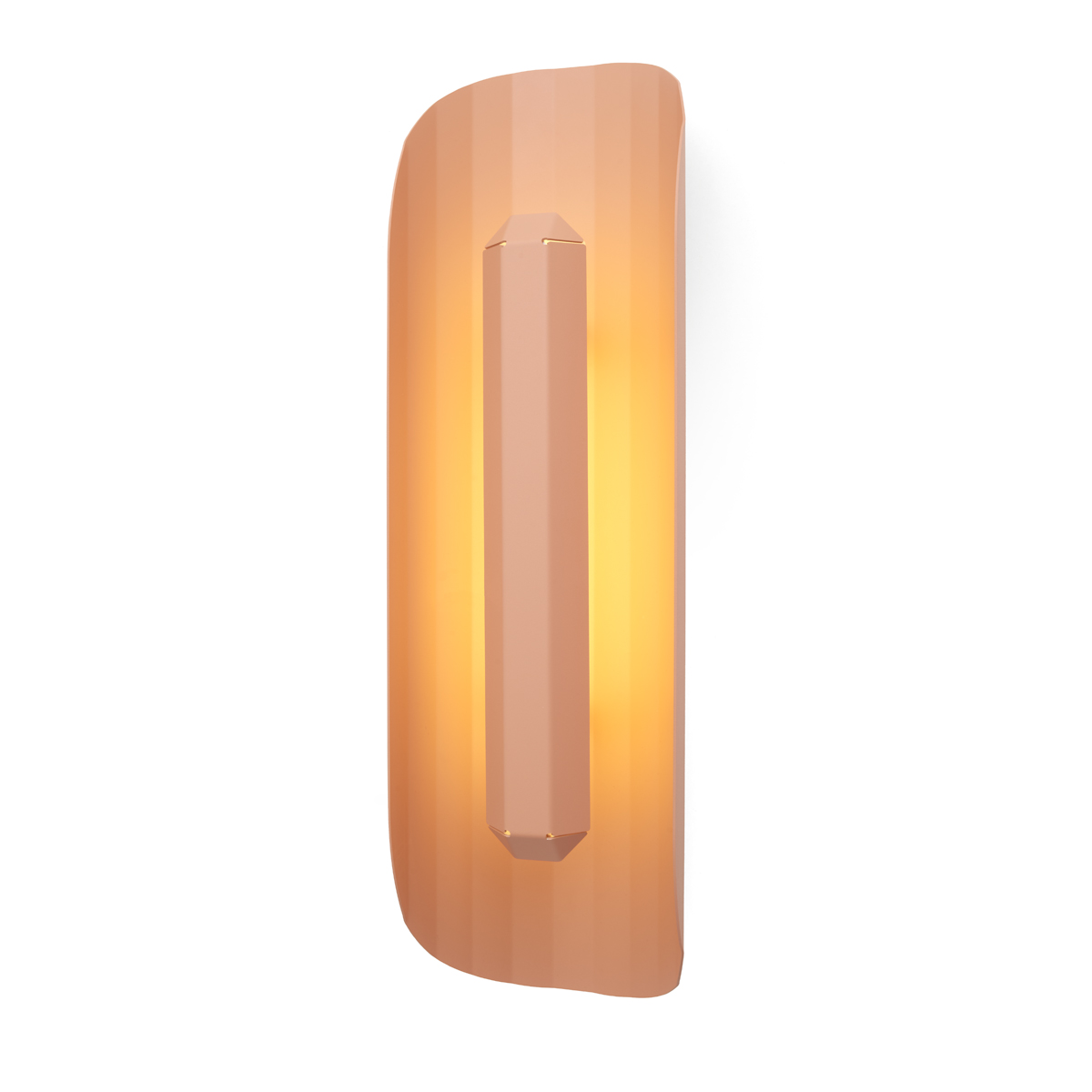 Wall lamp APOLIN 65 cm, dusty pink