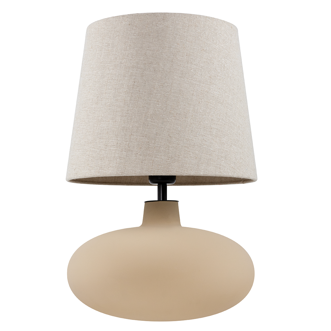 SAWA table lamp flax  beige base