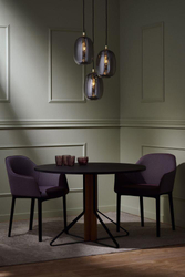 Lampa wisząca trzypunktowa ONYX 3 na plafonie