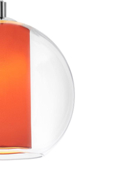Lampa wisząca MERIDA M koral, 30 cm
