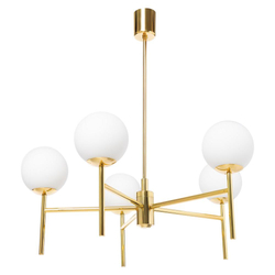 Aero gold chandelier