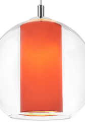 Lampa wisząca MERIDA M koral, 30 cm