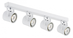 Four-point ceiling spotlight ALTER 4 white, 45 cm