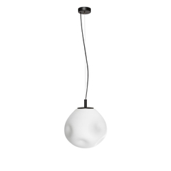 CLOE M pendant lamp matte black, 30 cm