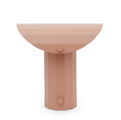 Lampa stołowa APOLIN 30 cm, złamany róż