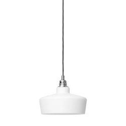 LONGIS WHITE III pendant lamp silver finish