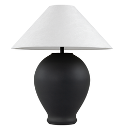 CLARA table lamp tyvek,  graphite base