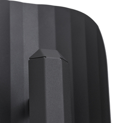 Wall lamp APOLIN 65 cm, black