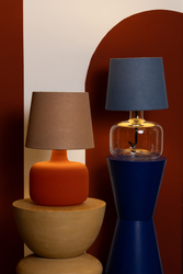 GAJA table lamp beige, terracotta base