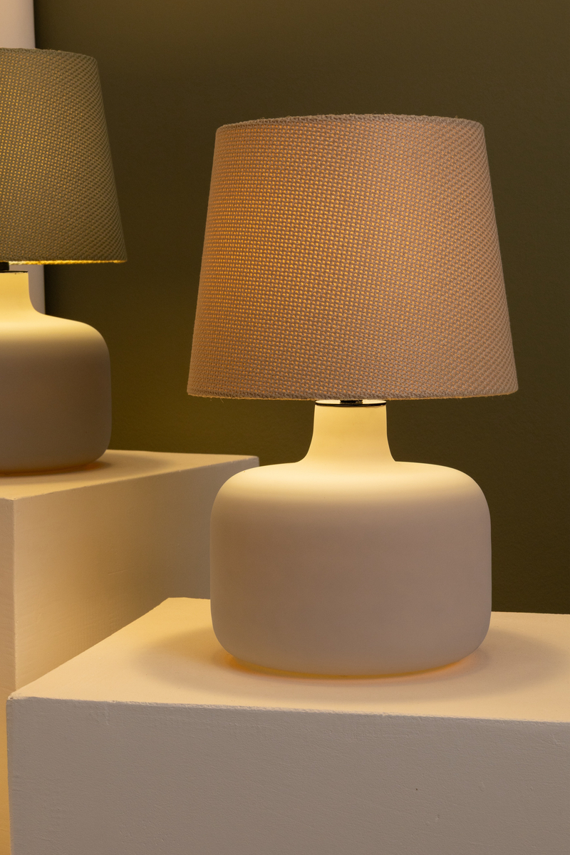 GAJA table lamp beige, beige base
