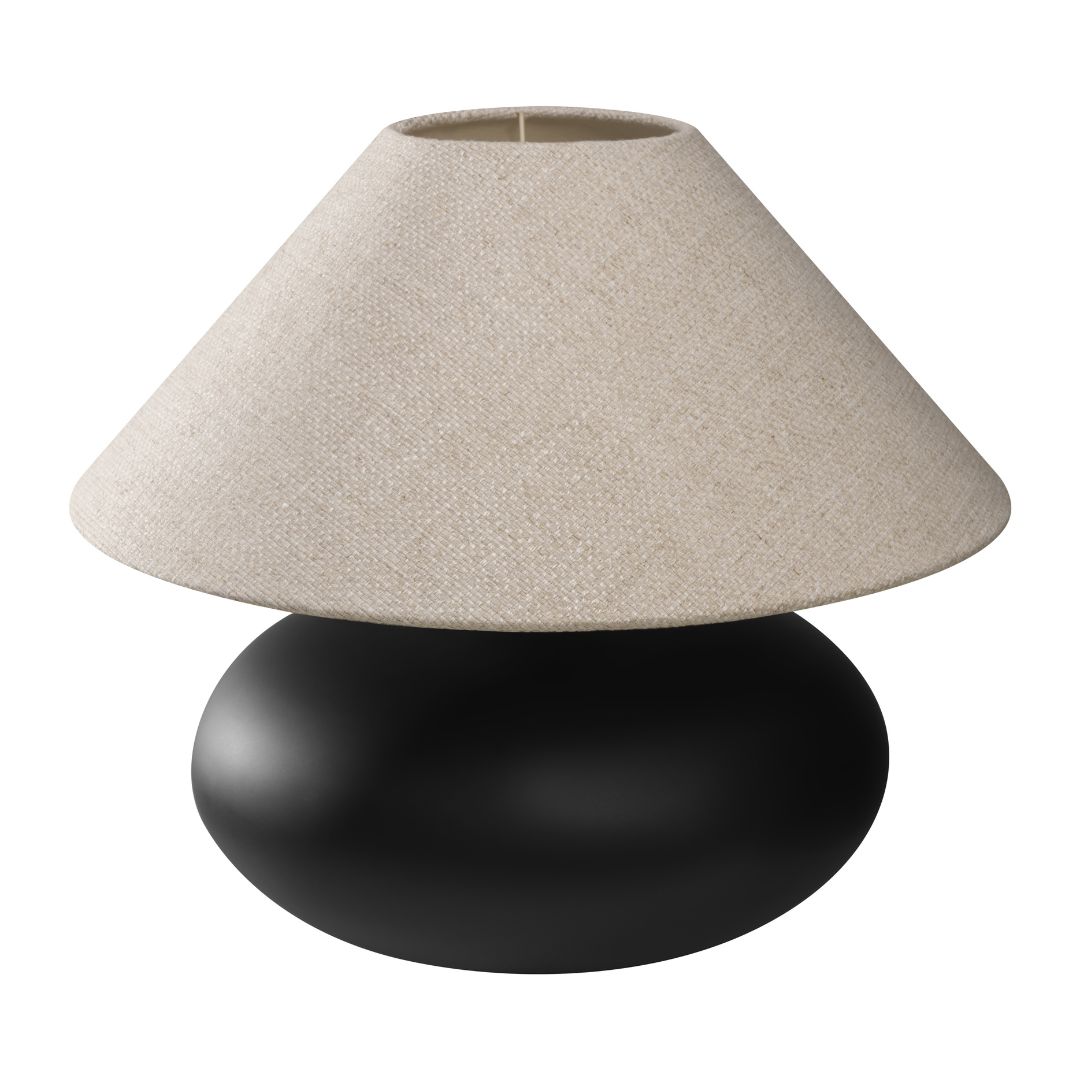 SAWA NATUR table lamp thick weave fabric