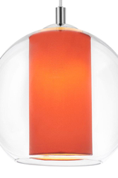 MERIDA S pendant lamp coral, 25 cm