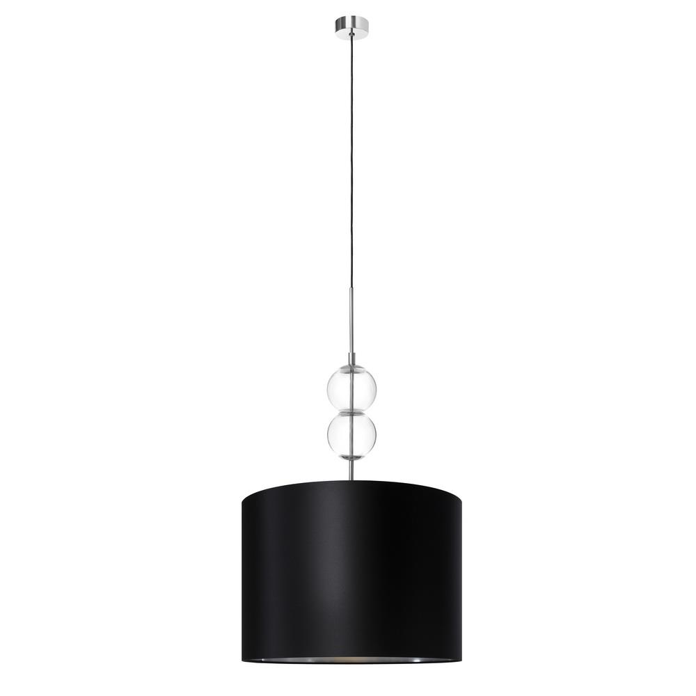 ZOE L black pendant lamp, 50 cm