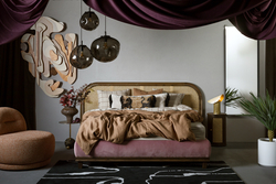 Підвісний світильник AVIA BLACK M димчастий, 30 см