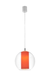 Lampa wisząca MERIDA M koral, 30 cm