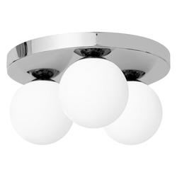 MIJA bathroom plafond IP44, chrome