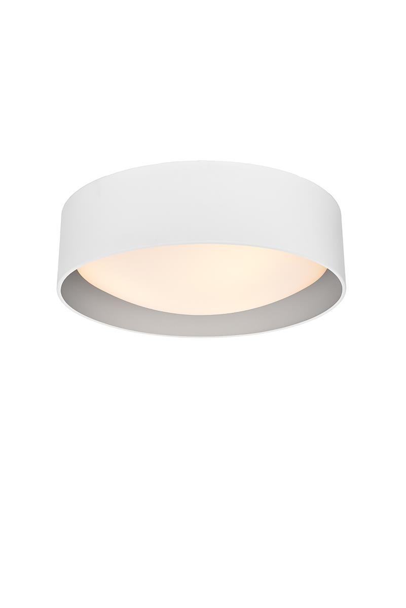 Plafond VERO L white, 45 cm, silver interior