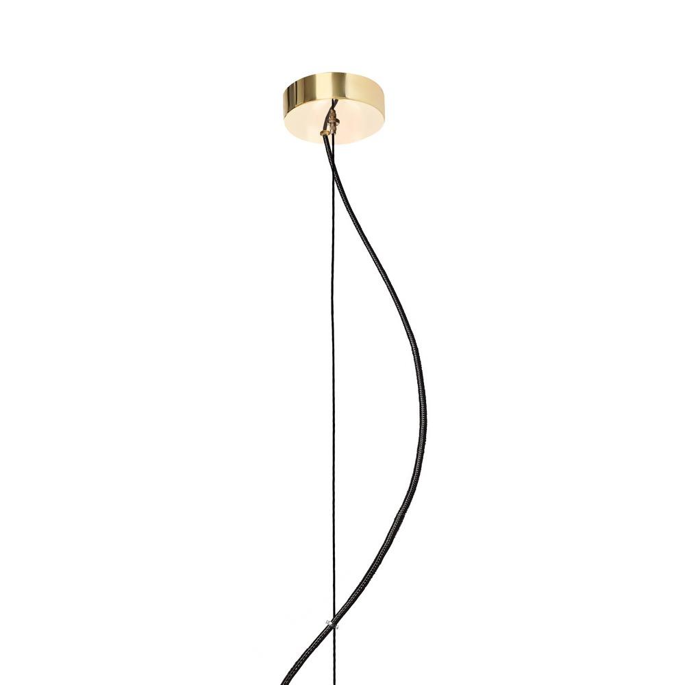 STILLA 1 pendant lamp, gold finish