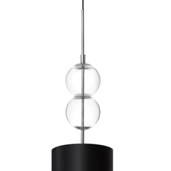 ZOE S pendant lamp black, 20 cm