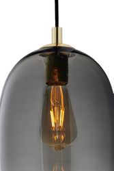 Lampa wisząca ONYX 1 grafitowa