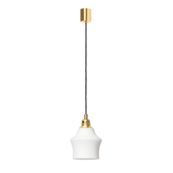 LONGIS WHITE II pendant lamp gold finish