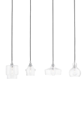 LONGIS CHROM 4 on strip pendant light