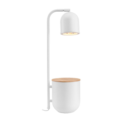 BOTANICA WOOD desk lamp white