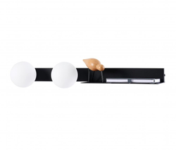 Настінний світильник BOTANICA DECO чорний, 70 см