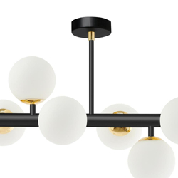 CUMULUS 3 ceiling lamp black