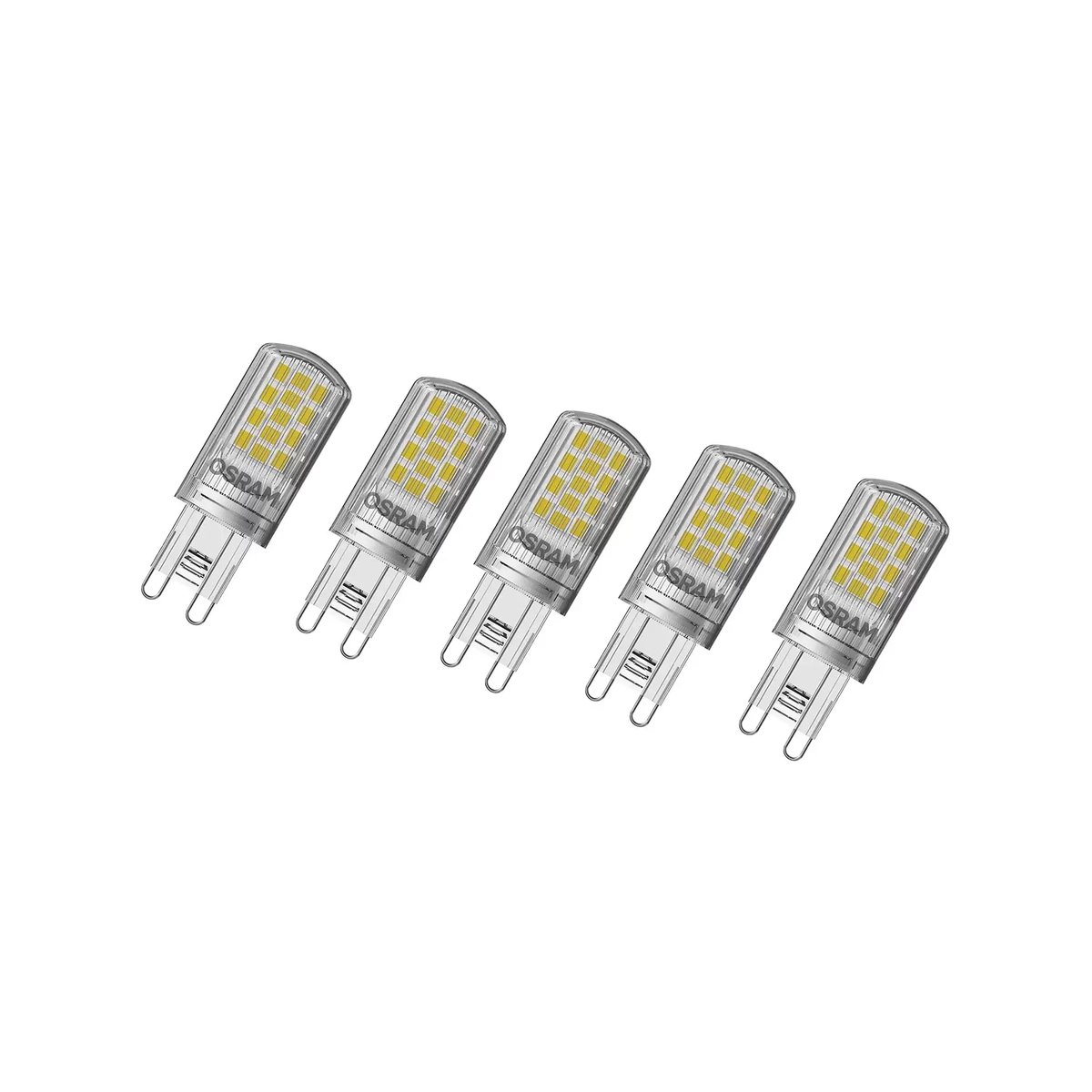 5-pak żarówek 4,2W LED G9 2700K