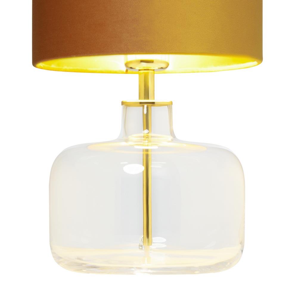 LORA table lamp gold, transparent base