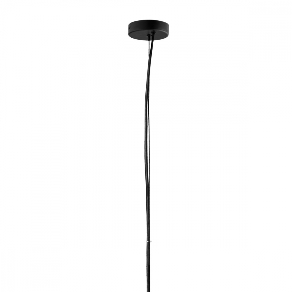 STILLA 1 pendant lamp, black finish