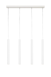 Lampa wisząca LED ROLL LAMPA WISZĄCA 4 biała, Kaspa