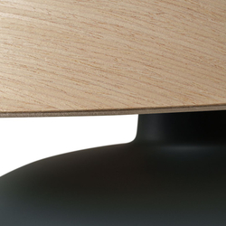 SAWA NATUR veneer light oak table lamp