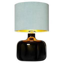 LORA table lamp mint, black base