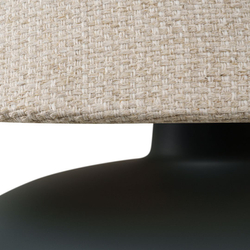 Lampa stołowa SAWA NATUR tkanina o grubym splocie