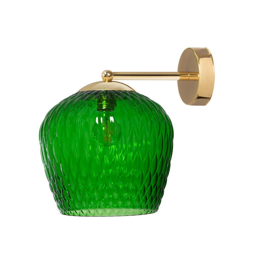 Wall lamp VENUS green transparent