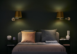 Настінний світильник MOVE старе золото, золоте покриття, консольний