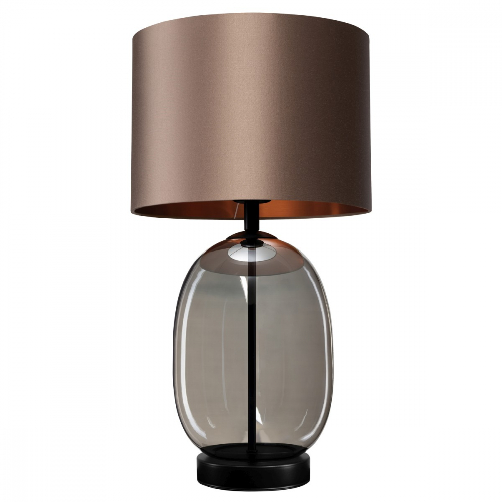 SALVADOR BLACK brown table lamp