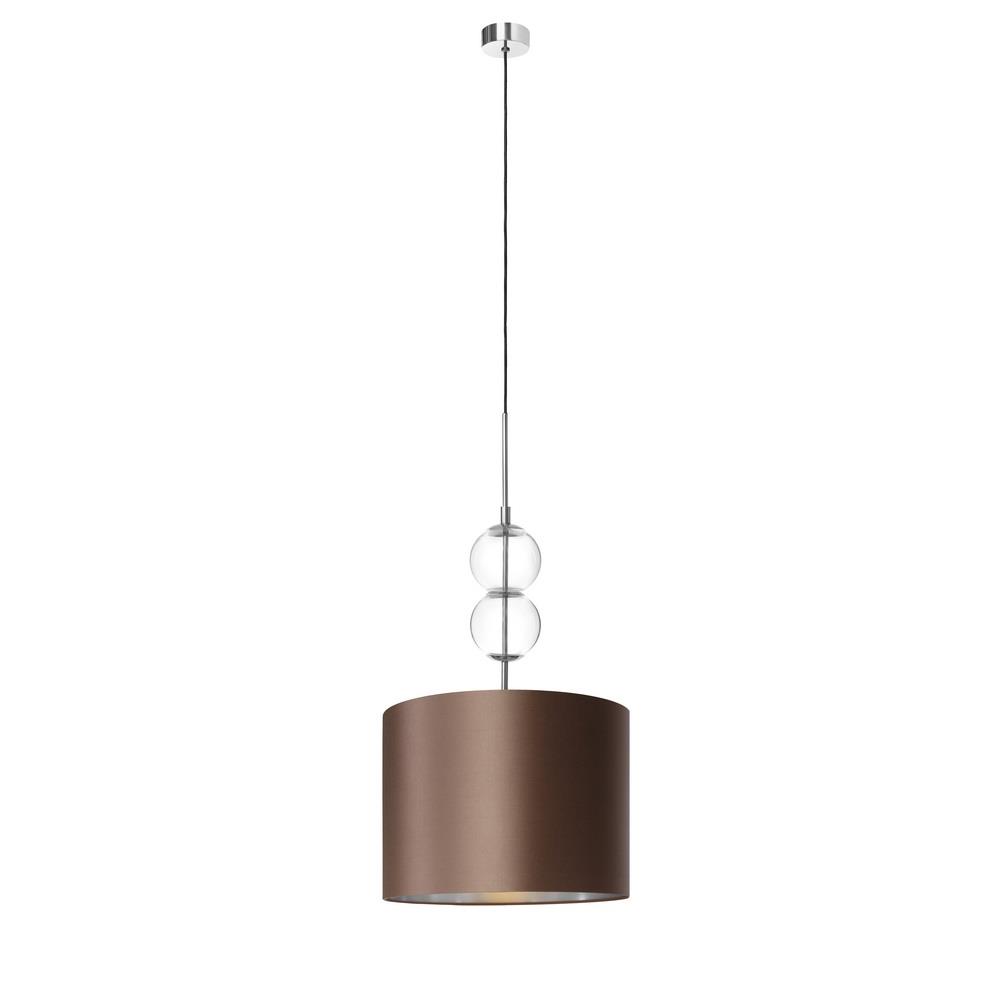 ZOE M brown pendant lamp, 40 cm