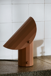 Lampa stołowa APOLIN 30 cm, złamany róż