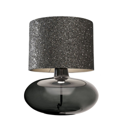 SAWA STONE mica transparent glass table lamp