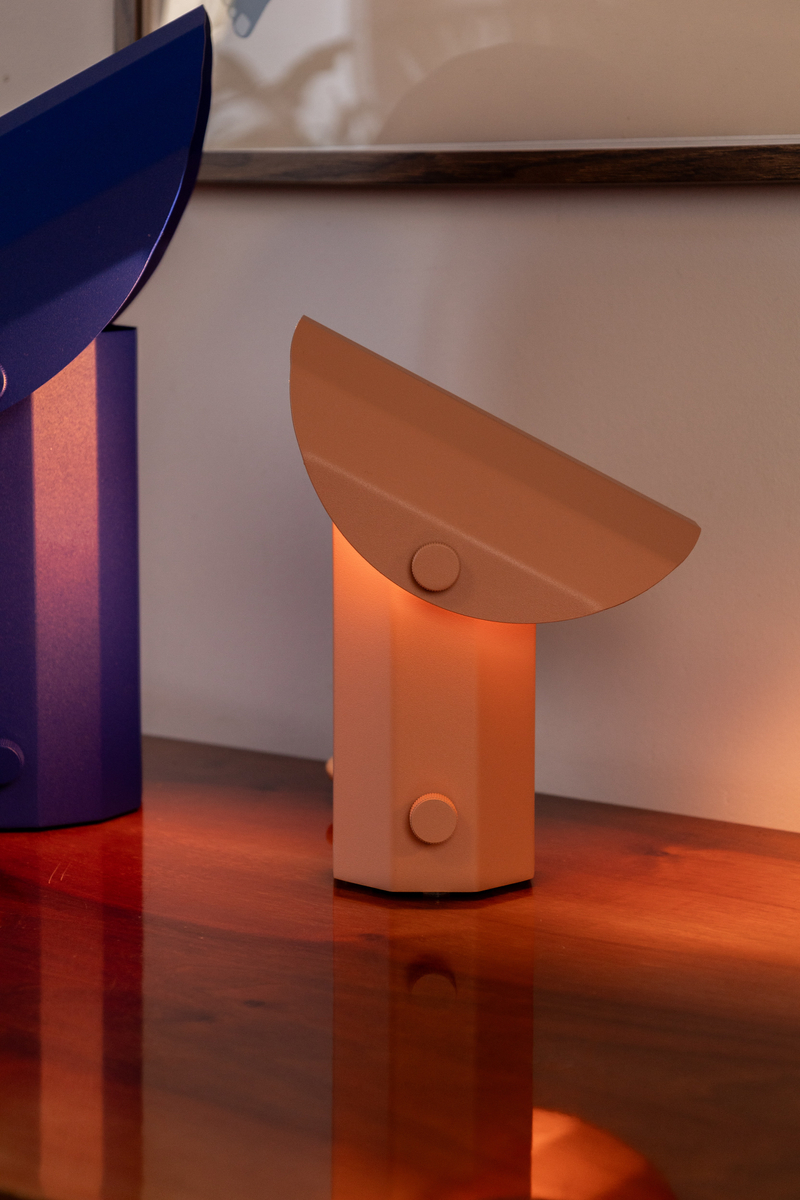 APOLIN table lamp 18 cm, dusty pink