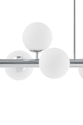 CUMULUS 3 chrome ceiling lamp