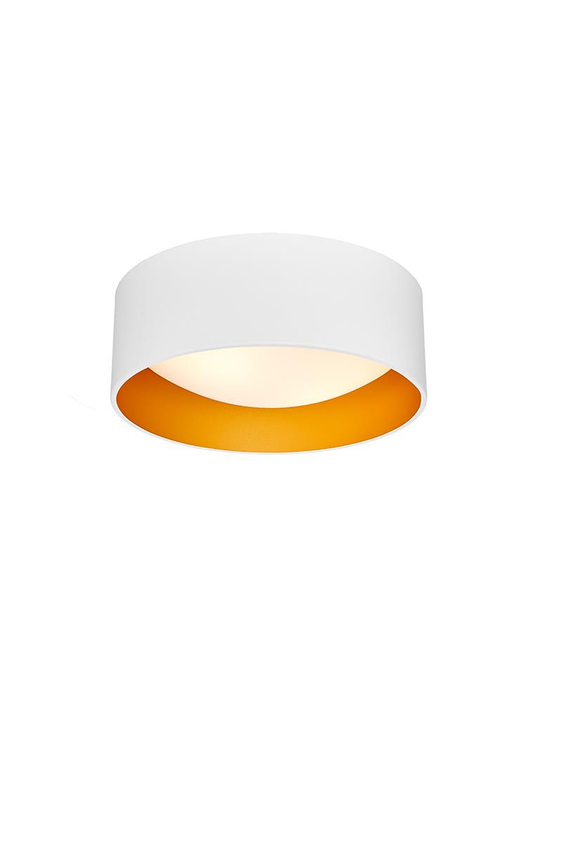 Plafond VERO S white, 35 cm, gold interior