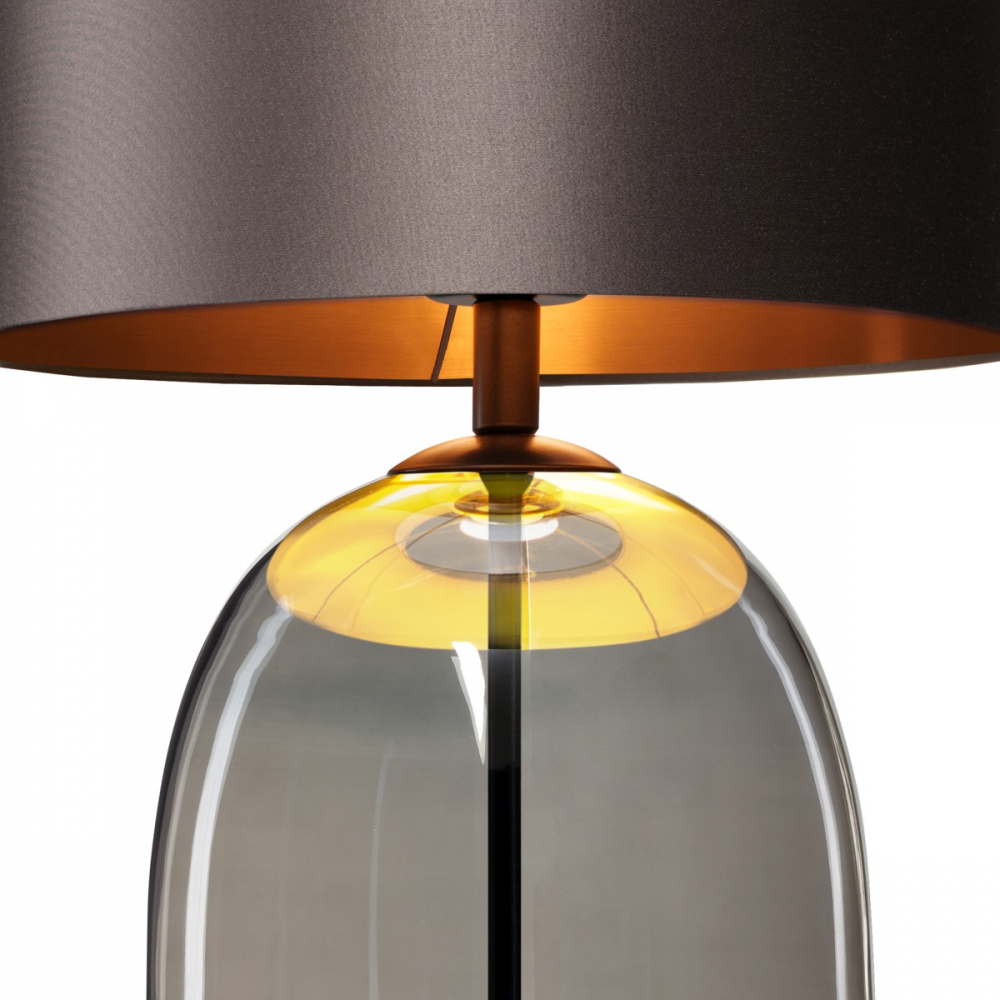 SALVADOR BLACK graphite table lamp