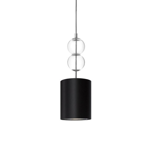 Lampa wisząca ZOE S czarna, 20 cm