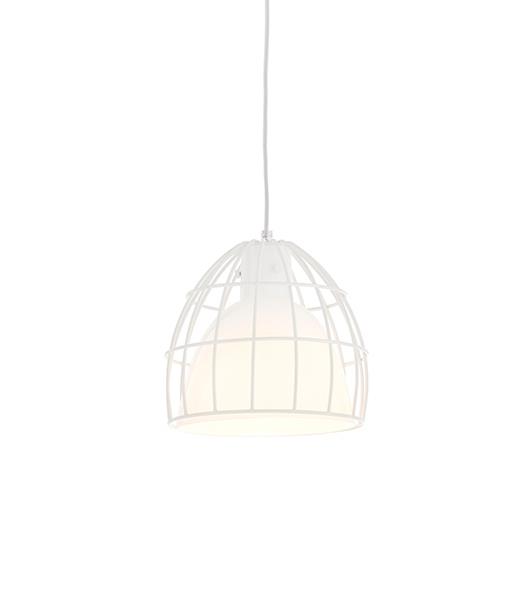 Lampa wisząca loft FRAME M KASPA biały przewód , Kaspa