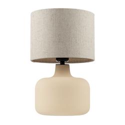 LORA table lamp flax, beige base
