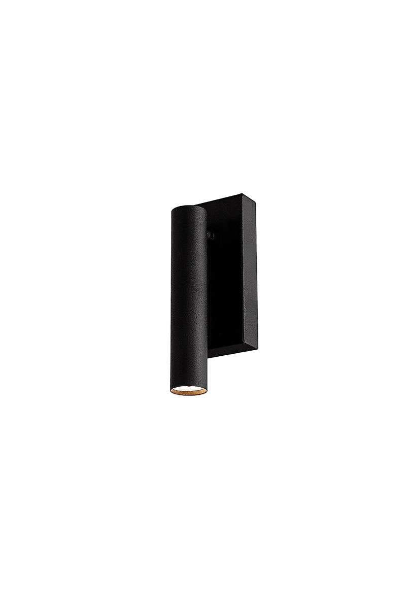 LED ROLL KINKIT wall lamp black, Kaspa